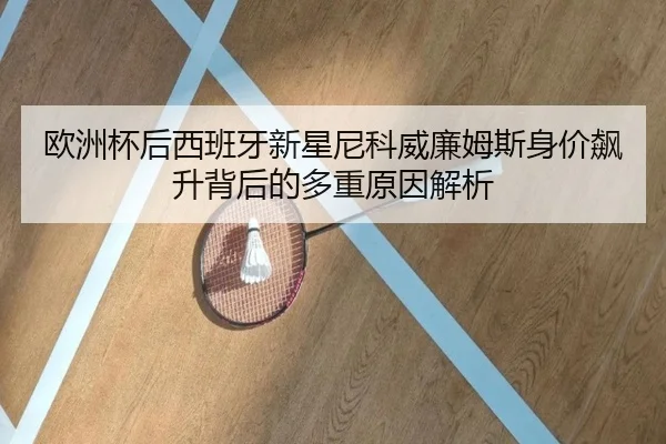 欧洲杯后西班牙新星尼科威廉姆斯身价飙升背后的多重原因解析