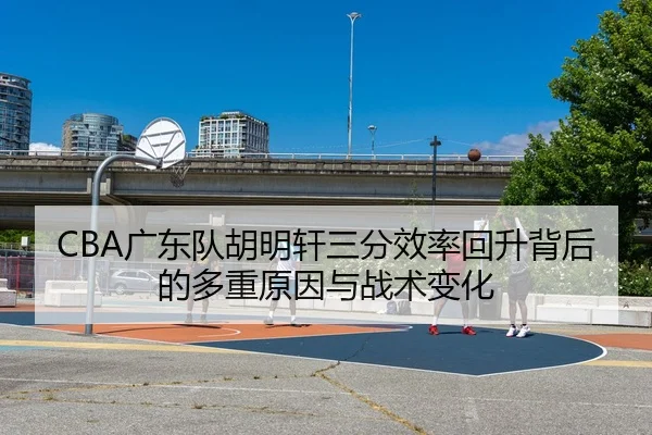 CBA广东队胡明轩三分效率回升背后的多重原因与战术变化